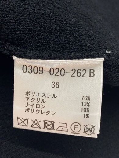 商品画像：Tweed Short Length Vest/FREE/ポリエステル/BLK/21241315204// 4
