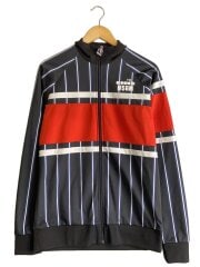 MSGM/ジャージ/48/ポリエステル/BLK/ストライプ/2340MH300//