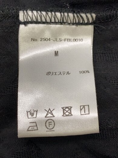 商品画像：長袖シャツ/M/ポリエステル/BLK/2504-jls-fbl0010// 4