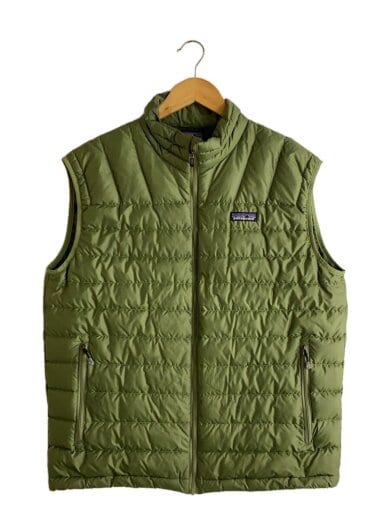 画像：patagoniaダウンベスト/DOWN SWEATER VEST/00s/M/ナイロン/GRN/無地/84621FA9//1