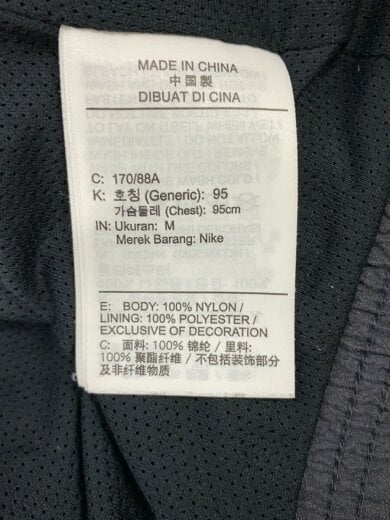 商品画像：ナイロンジャケット/M/ナイロン/BLK/DR9005-010 5