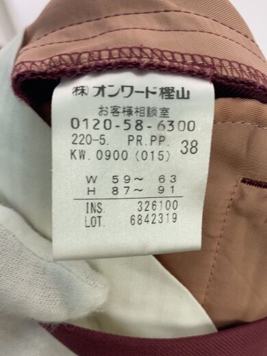 商品画像：スーツ/38/ウール/BRD 7