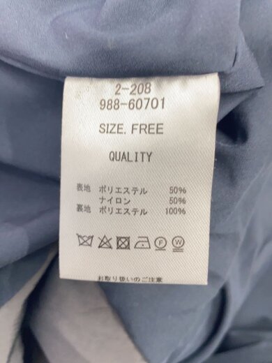 商品画像：コート/FREE/ポリエステル/GRY/988-60701 5