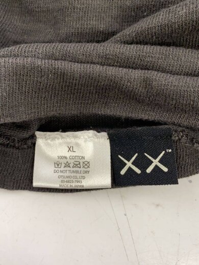 商品画像：Tシャツ/XL/コットン/GRY 4