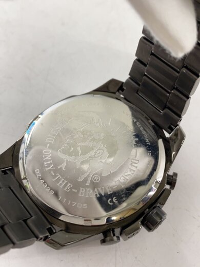 商品画像：クォーツ腕時計/アナログ/ステンレス/NVY/SLV/SS/DZ-4329 3