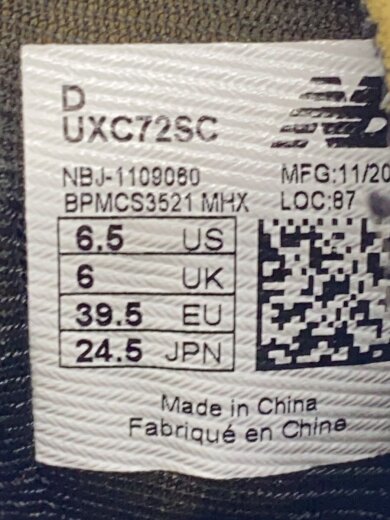 商品画像：ローカットスニーカー/24.5cm/BLK/UXC72SC// 5