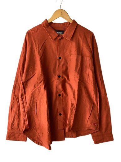 商品画像：ASURA CUT NEL SHIRTS/3/コットン/ORN/VG-SH-272// 1