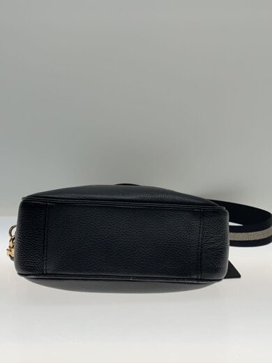 商品画像：ホースアンドキャリッジショルダーバッグ/レザー/BLK/無地// 4