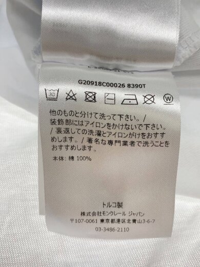 商品画像：MAGLIA T-SHIRT/Tシャツ/XS/コットン/WHT/G20918C00026 8390T// 5