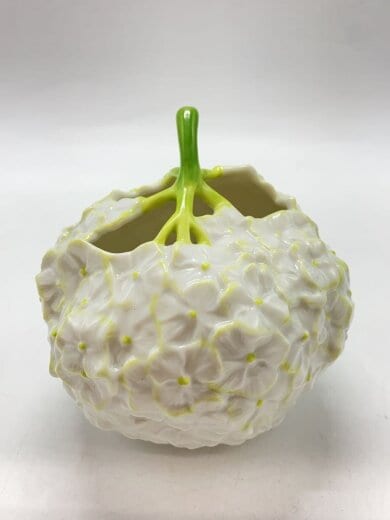 商品画像：壷・花瓶/WHT/紫陽花/フラワーベース 5