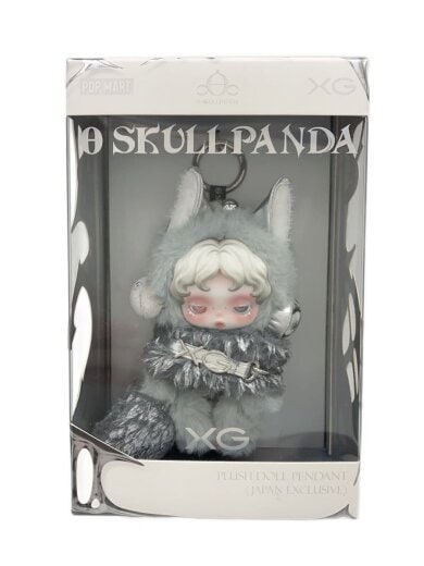 SKULLPANDA×XG/ぬいぐるみペンダント/外箱汚れ有