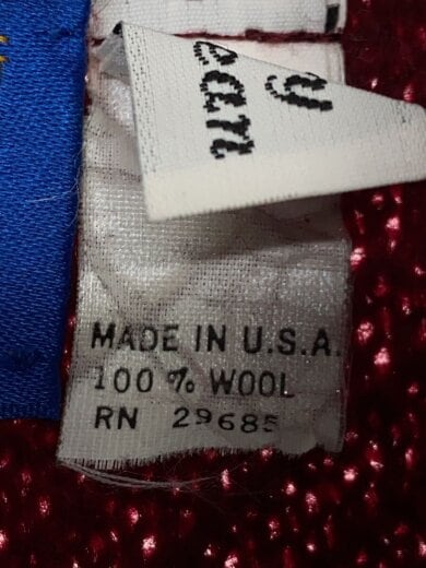 商品画像：ニット・セーター(厚手)/XL/ウール/BRD/無地// 4