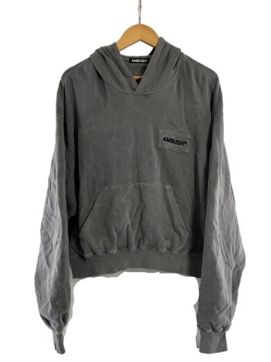 商品画像：WASHED CROPPED HOODIE/M/コットン/GRY/12115642// 1