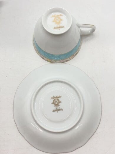 商品画像：カップ&ソーサー/5点セット/WHT 3