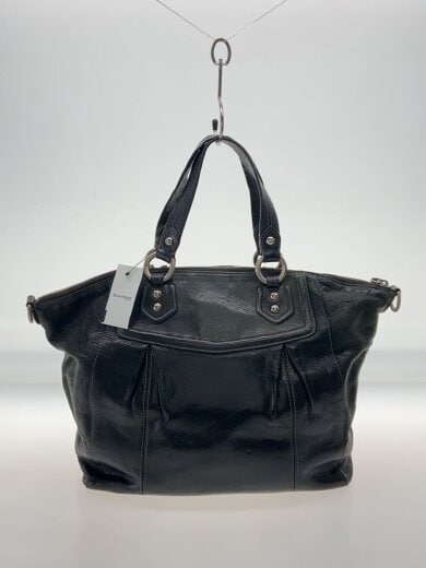 商品画像：2way/ショルダーバッグ/レザー/BLK/14334 3