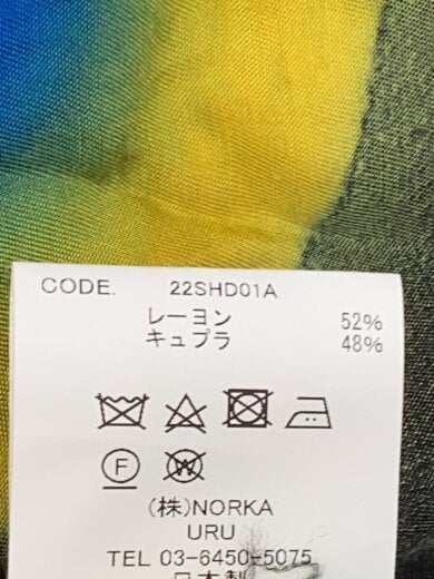 商品画像：半袖シャツ/3/レーヨン/BLK/総柄/22shd01a 4