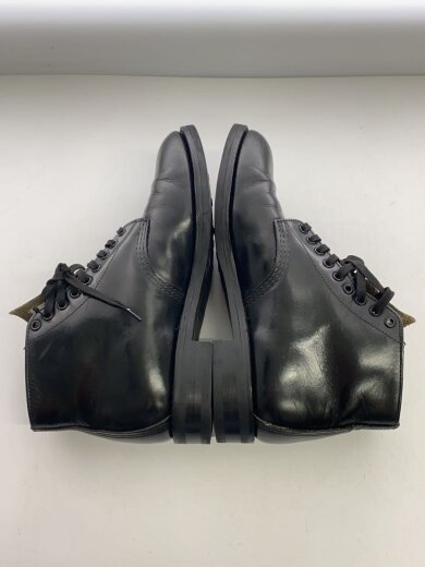 商品画像：postman boots/レースアップブーツ/27cm/BLK/レザー/9197 7