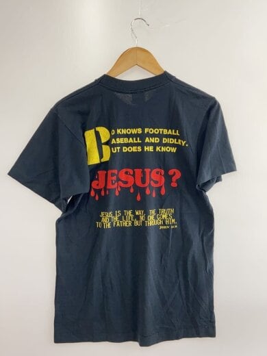 商品画像：Tシャツ/M/コットン/90s/JESUS TEE/BLK/プリント// 2