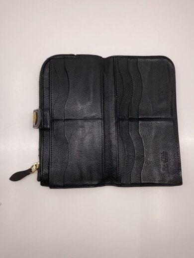 商品画像：長財布/レザー/BLK/無地/メンズ// 4