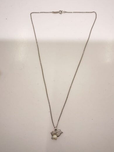 商品画像：ネックレス/SV925/パール/SLV/トップ有/レディース// 2