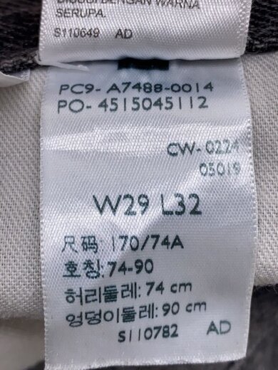 商品画像：シルバータブ/復刻/ボトム/29/デニム/BLK 5