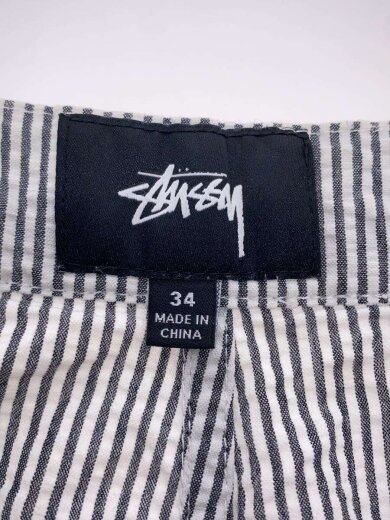商品画像：ペインターパンツ/34/コットン/WHT/ストライプ 4