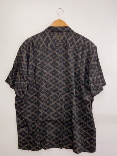 商品画像：半袖シャツ/XL/レーヨン/KHK/総柄// 2
