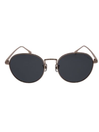商品画像：サングラス/オーバル/GLD/BLK/メンズ/71-8001-1 1