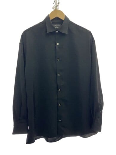 商品画像：長袖ツイルシャツ/3/ポリエステル/BLK/136300001/COLD DRYロングスリーブシャツ 1