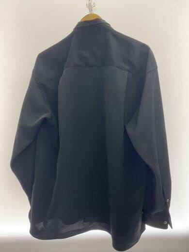 商品画像：長袖ツイルシャツ/3/ポリエステル/BLK/136300001/COLD DRYロングスリーブシャツ 2