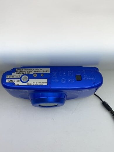 商品画像：デジタルカメラ COOLPIX W100 [ブルー] 4