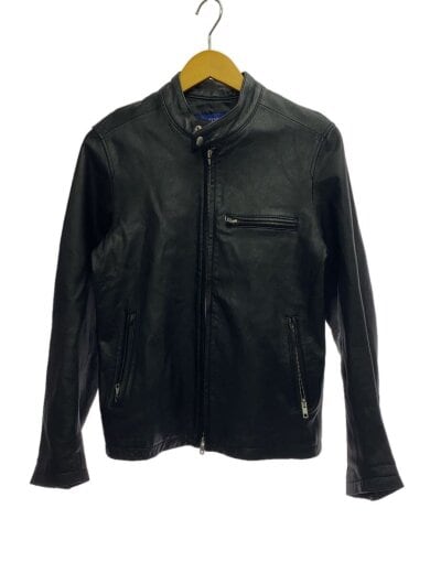 商品画像：シングルライダースジャケット/38/山羊革/BLK/WH83-17M004 1