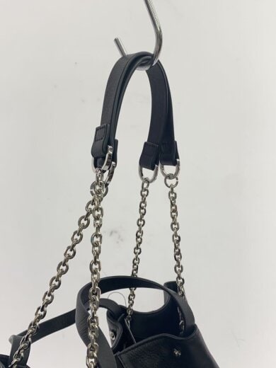 商品画像：トートバッグ/レザー/BLK/2way 3