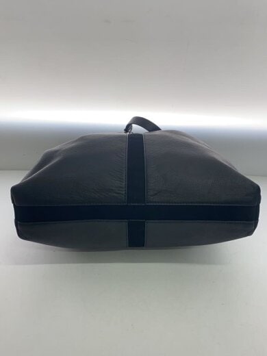 商品画像：トートバッグ/レザー/BLK/2way 4