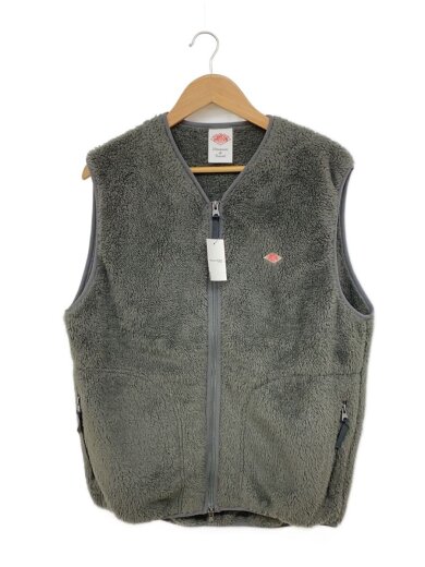 商品画像：フリースベスト/42/ポリエステル/GRY/DT-A0040HPF 1