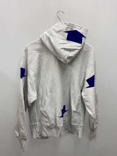 商品画像：パーカー/M/コットン/GRY/無地/S1052N-017// 2