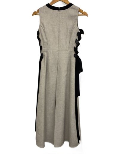 商品画像：ノースリーブワンピース/O/ポリエステル/GRY/無地/SWF0242068 2