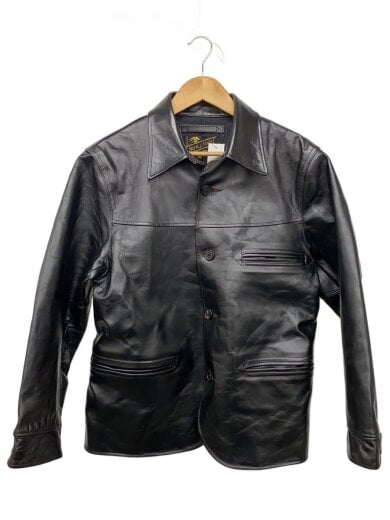 商品画像：HOR.L.TOGS/レザージャケット・ブルゾン/42/馬革/BLK/無地 1