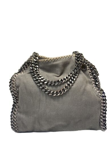 画像：STELLAMcCARTNEYハンドバッグ/コットン/GRY/3712231