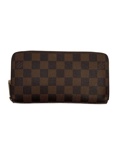 商品画像：2)ジッピー・ウォレット_ダミエ・エベヌ/PVC/BRW/メンズ 1