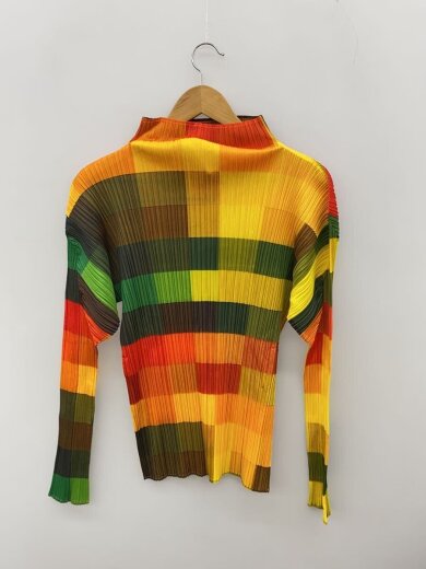 商品画像：長袖ブラウス/3/ポリエステル/マルチカラー/総柄/PP83-JK804 2