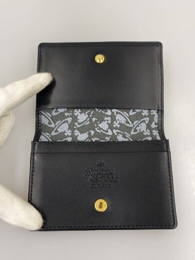 商品画像：カードケース/フェイクレザー/BLK/メンズ 4