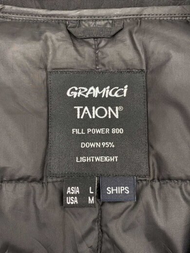 商品画像：ダウンベスト/L/ナイロン/BLK/無地/GMJ3-F1106 3