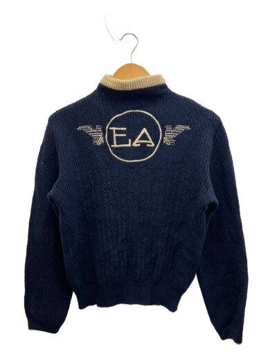 商品画像：ニット・セーター(薄手)/FREE/ウール/NVY 1