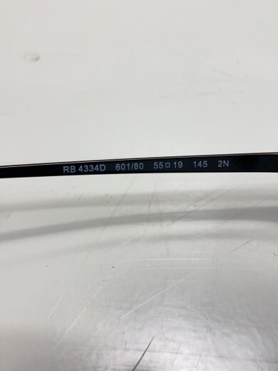 商品画像：サングラス/ボストン/プラスチック/BLK/BLU/メンズ/RB 4334D// 5