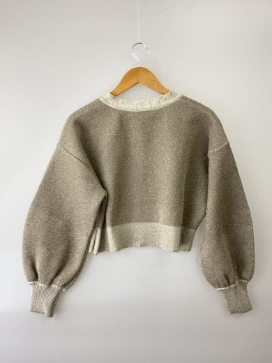 商品画像：24SS/ラメカーディガン/FREE/ポリエステル/BEG/GGZ1042105A0008 2