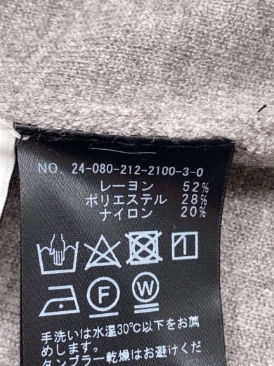 商品画像：ハートスタッズカーデ/FREE/レーヨン/GRY/24-080-212-2100-3-0// 4