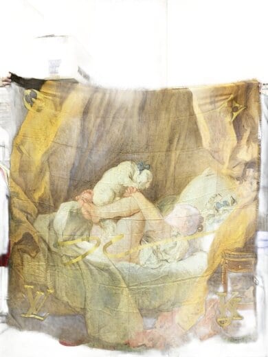 商品画像：ストール/ウール/レディース 1