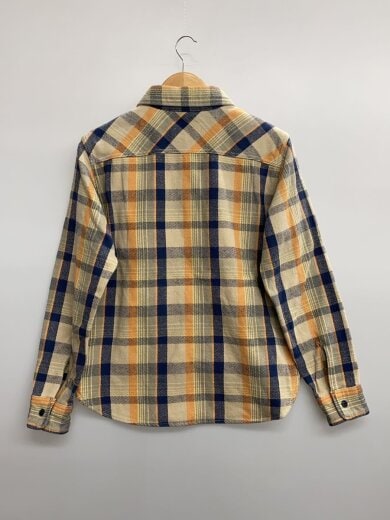 商品画像：先染めヘビーチェックネルシャツ/長袖シャツ/2/コットン/BEG/502453 2