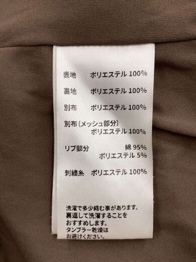 商品画像：ジャケット/XL/ポリエステル/BEG 4